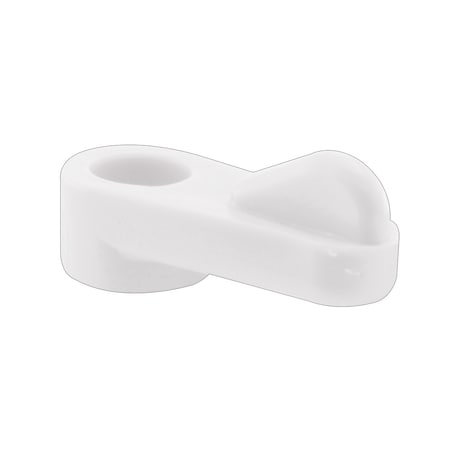 1/16 In. Window Screen Clip, Molded Plastic, White (12-pack)